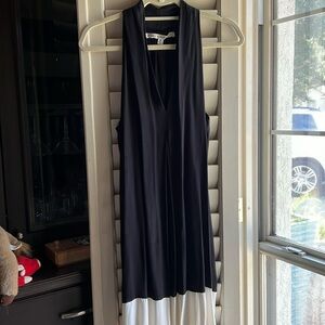 Max studio black and white dress